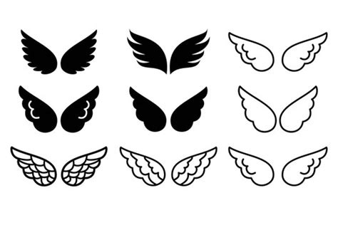 Simple Angel Wings Vector Images – Browse 11,924 Stock Photos, Vectors ...