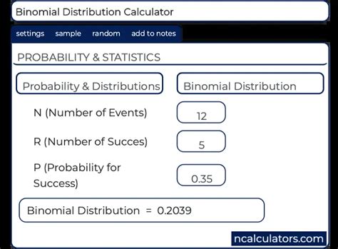 19+ Bernoulli Trials Calculator - DarrochMeriem