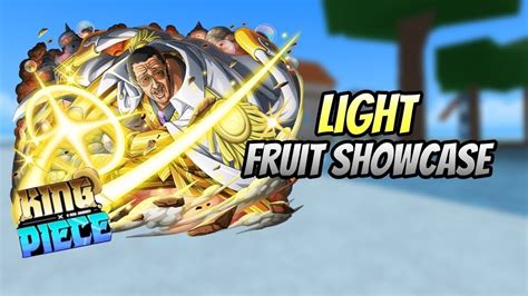 king Legacy Light Fruit Showcase! - YouTube