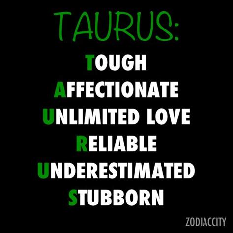 Zodiac Taurus Quotes. QuotesGram