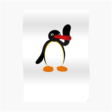 "Pingu - Noot Noot " Poster by maddydfranca | Redbubble