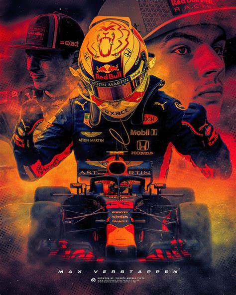 Formula 1 | Max Verstappen | Red Bull Racing-Honda on Behance | Formel ...