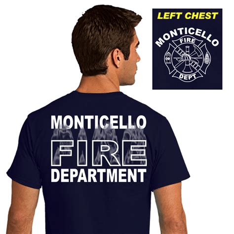 Fire Dept Tshirt Design | Fire Duty Shirts | Dove Designs