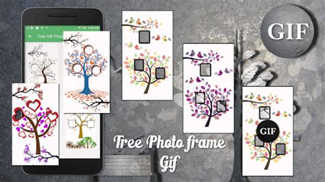 Tree Collage GIF Photo Frame E for Android - Download