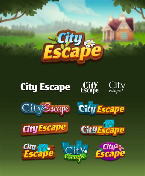 City Escape Game Art on Behance