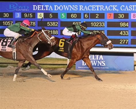 JANET IS READY UP TO THE TASK IN THE $100,000 LOUISIANA JEWEL AT DELTA ...