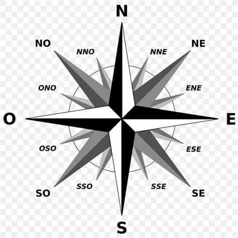 Compass Rose Cardinal Direction Map Wind, PNG, 1200x1200px, Compass ...