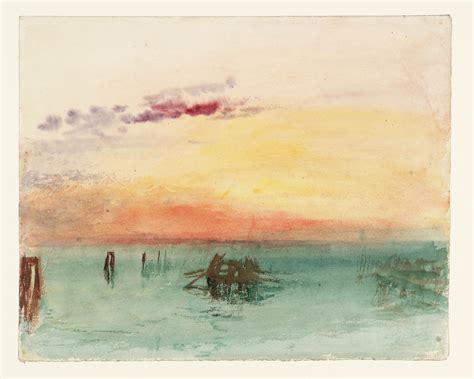 Swimming in the dreamy, romantic world of J.M.W. Turner watercolors ...