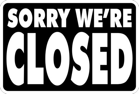 Open/Closed Sign LARGE~FREE SHIPPING | Sign Screen~Yard Signs, Security ...