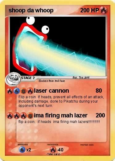 Pokémon shoop da whoop 611 611 - laser cannon - My Pokemon Card