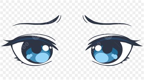 Crying Eyes Sad Anime Eyes Png Image With Transparent Background Toppng ...