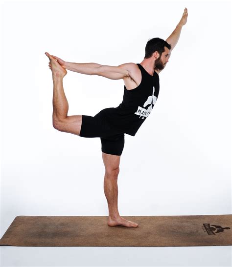 Standing Quad Stretch - Man Flow Yoga