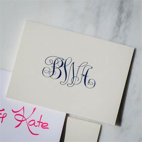 Personalized Stationery Notes - Gracious Bridal Design House