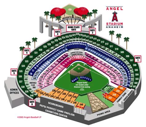 angels stadium seating map | Brokeasshome.com