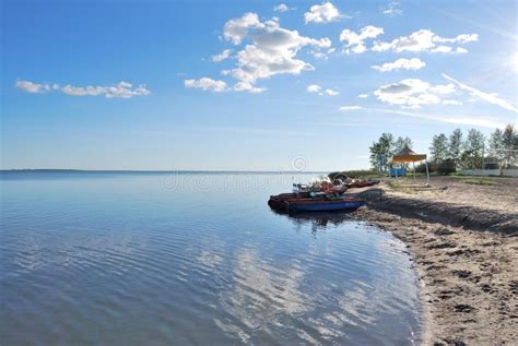 Lake Chany editorial image. Image of siberia, reflection - 148719775