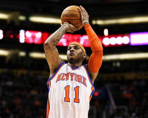 PHOTO: Carmelo Anthony In A New York Knicks Jersey - SBNation.com