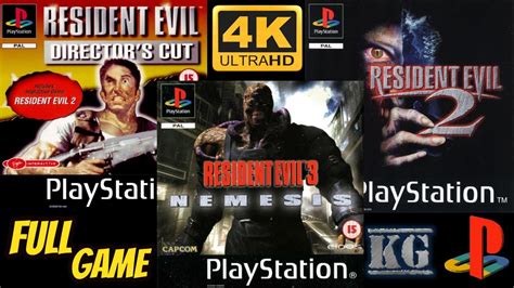 Resident Evil TRILOGY COLLECTION | PS1 | 4K60ᶠᵖˢ UHD🔴 | Longplay ...