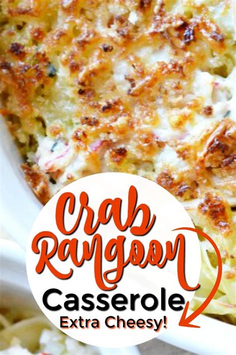 Cheesy Crab Rangoon Casserole · Pint-sized Treasures