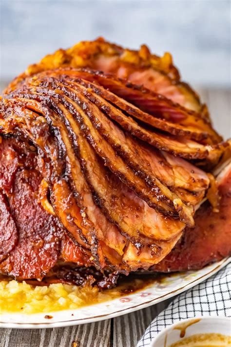 Brown Sugar Pineapple Ham Recipe - Pineapple Glazed Spiral Ham