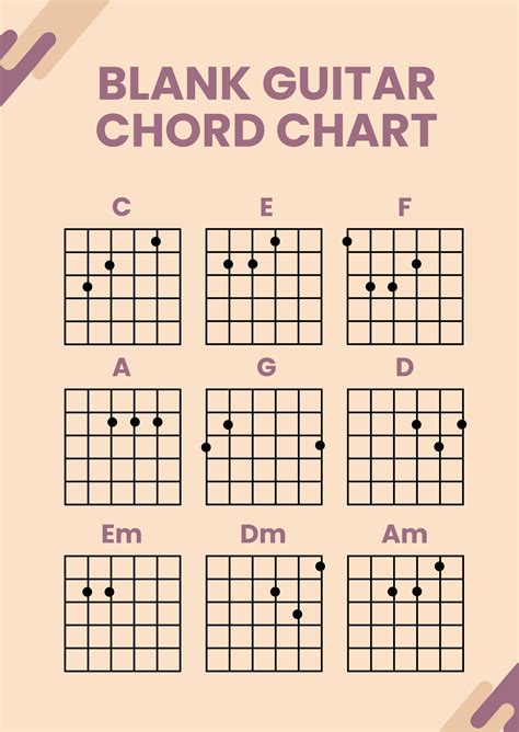 Guitar Extended Chord Chart Illustrator Pdf Template Net | Hot Sex Picture