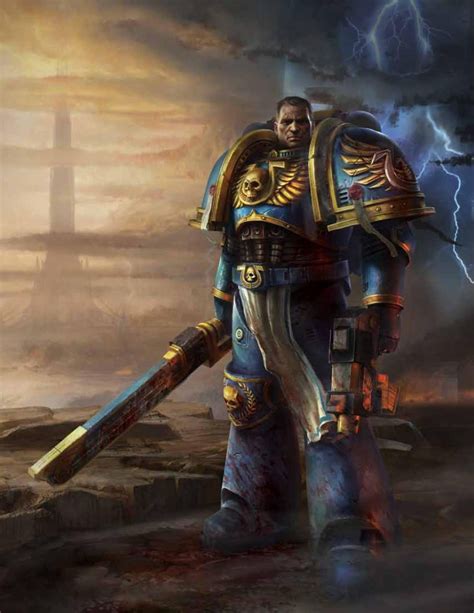 The Art Of Warhammer 40000 Space Marine - 7