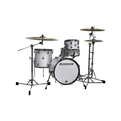 Ludwig Breakbeats LC179XX028 White Sparkle Shell Set « Drum Kit