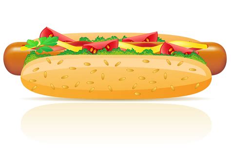 Ilustración de vector de Hot Dog 493086 Vector en Vecteezy