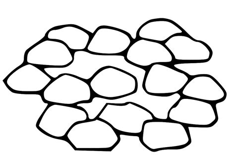 Free Rocks Black And White Clipart, Download Free Rocks Black And White ...