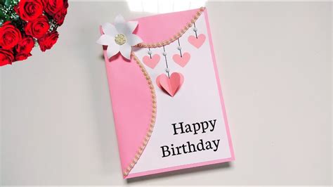 Handmade birthday card for best friend | Birthday greeting card for ...