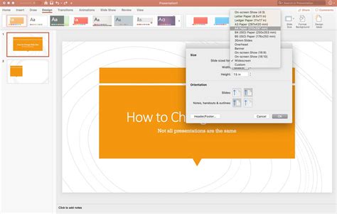 How to Change Slide Size in PowerPoint | Design Shack