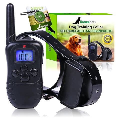 Amazon product list: Naturepets Remote Dog Training Collar - Safe and ...