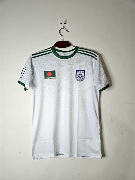 Bangladesh Football Away Jersey 2023 | Premium BD Football Jersey ...