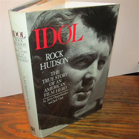 Biography of Rock Hudson: IDOL by Oppenheimer and | Etsy | Rock hudson ...