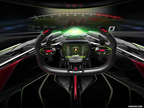 2019 Lamborghini Lambo V12 Vision Gran Turismo - Interior, Detail ...