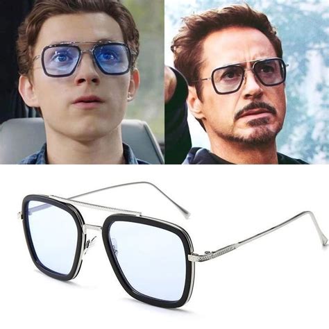 Iron Man Tony Stark 2019 Spider Man Glasses | Tony stark sunglasses ...