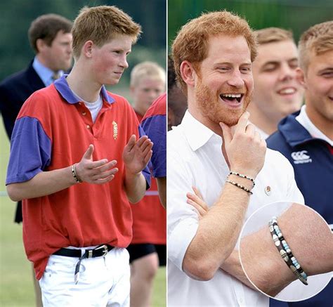 Prince Harry has been wearing this special bracelet for 20 years ...