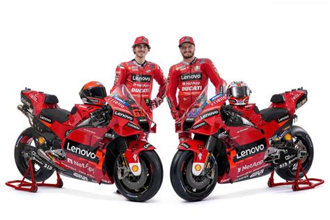 Ducati Lenovo Team officially unveil 2022 bikes | MotoGP™