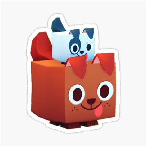 "pet simulator x " Sticker for Sale by seamiraClothing | Redbubble