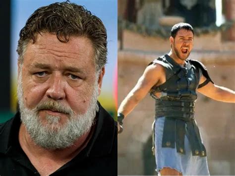 Russell Crowe says the first 'Gladiator' script was 'absolute rubbish'