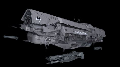 Halo UNSC Infinity | Concept ships, Sci fi spaceships, Spaceship art