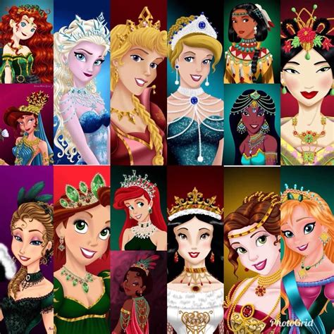 Disney women with crowns & jewels. | Disney ladies, Disney pixar, Zelda ...