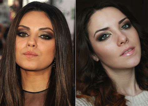 Mila Kunis Smoky Eye Makeup Tutorial.