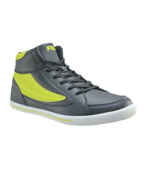 Fila Black Sneaker Shoes - Buy Fila Black Sneaker Shoes Online at Best ...