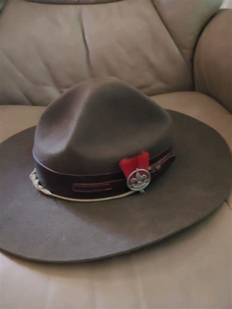 Vintage Scout Leader Hat with 2 hat bands 1940's-50 | Arts ...