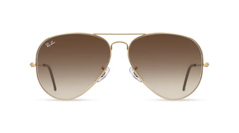 Ray-Ban RB 3025 AVIATOR LARGE METAL in Gold / Braun - Fielmann