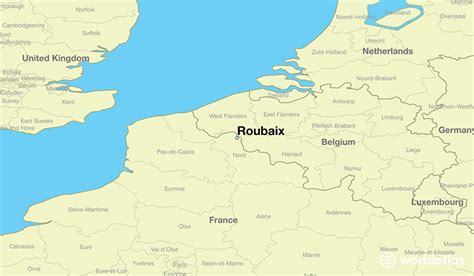 Where is Roubaix, France? / Roubaix, Nord-Pas-de-Calais Map ...