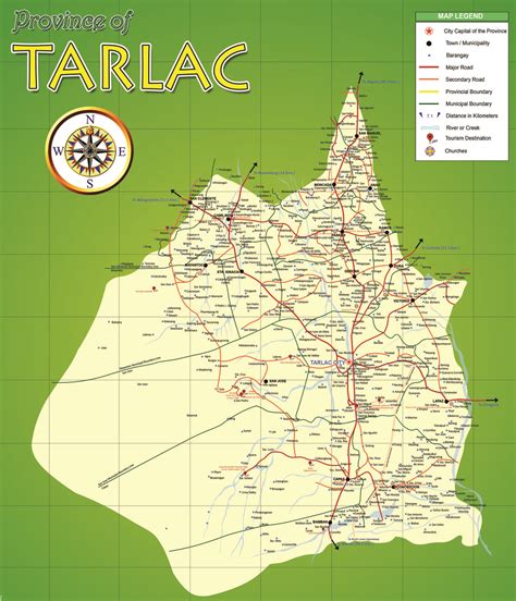 Tarlac Provincial Map - Tarlac Provincial Capitol