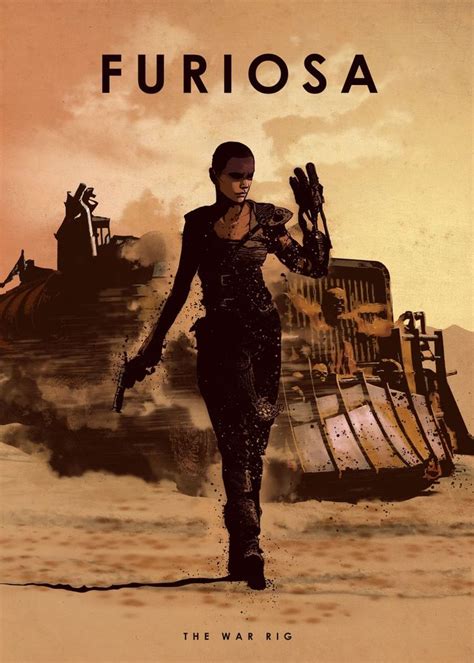 'Furiosa' Poster Print by Eden Design | Displate | Eden design, Movie ...