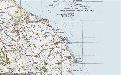 Historic Ordnance Survey Map of Seahouses, 1926