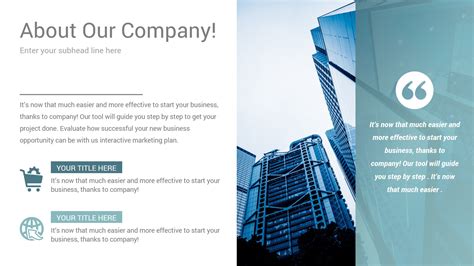 Company Profile PPT Examples